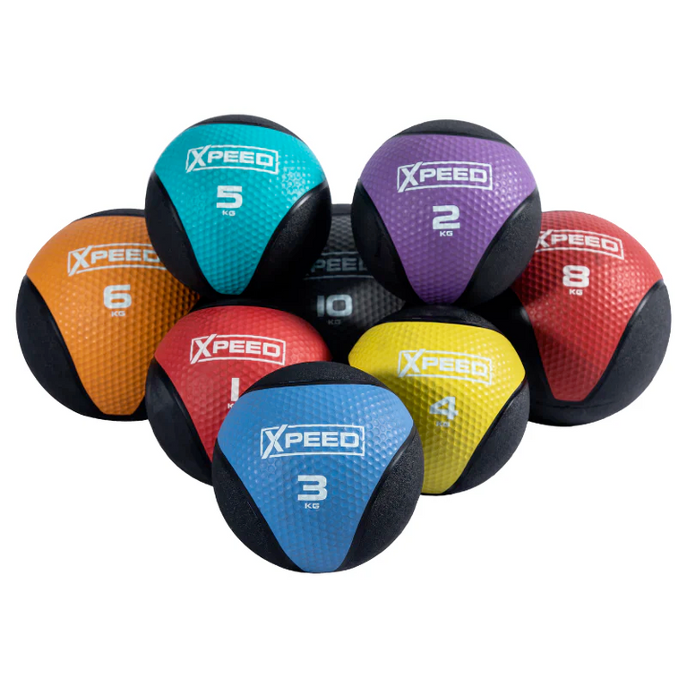 ALLCARE MEDICINE BALLS - DURABLE PVC SHELL WITH A UNIQUE WEIGHTED FILLING