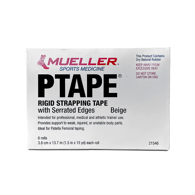 MUELLER PTAPE, RIGID STRAPPING TAPE 38MM (SINGLE ROLL)