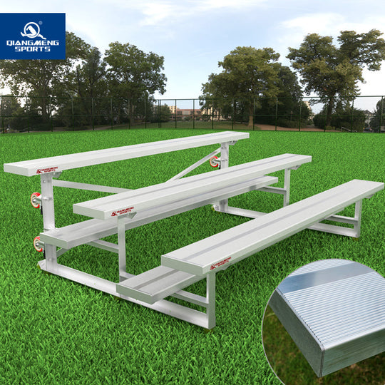 3 ROW ALUMINIUM BLEACHER