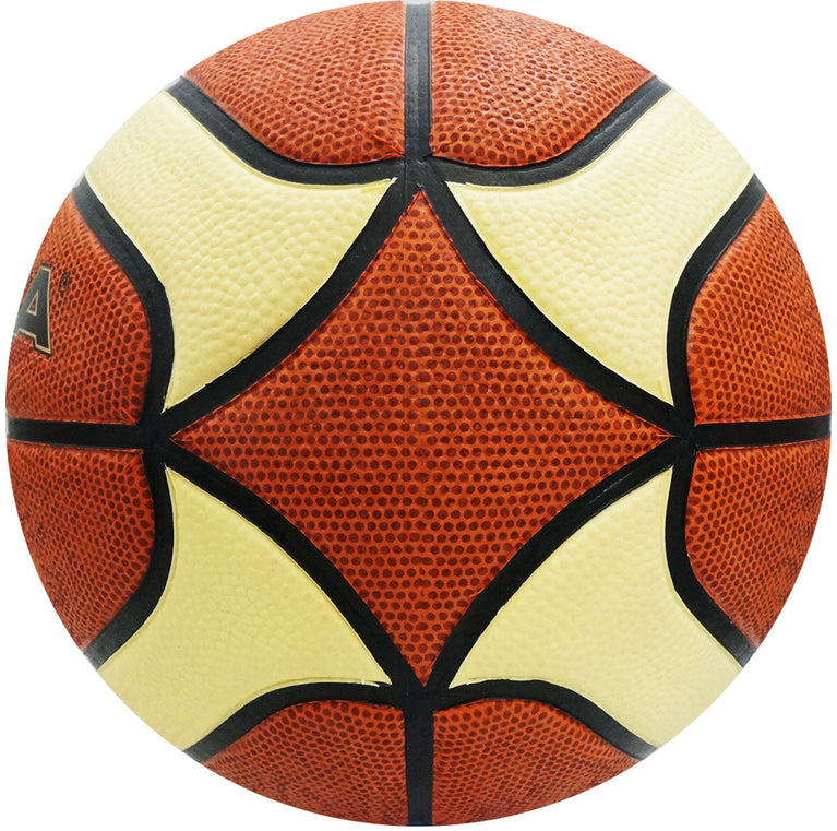 MAZSA BASKETBALL CREAM RIBBED SIZE 6