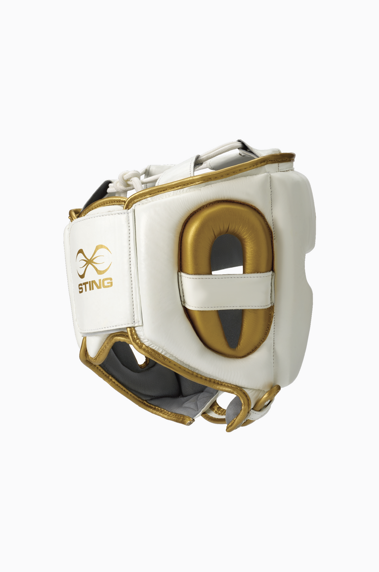 VIPER X GEL FULL FACE HEAD GUARD - WHITE