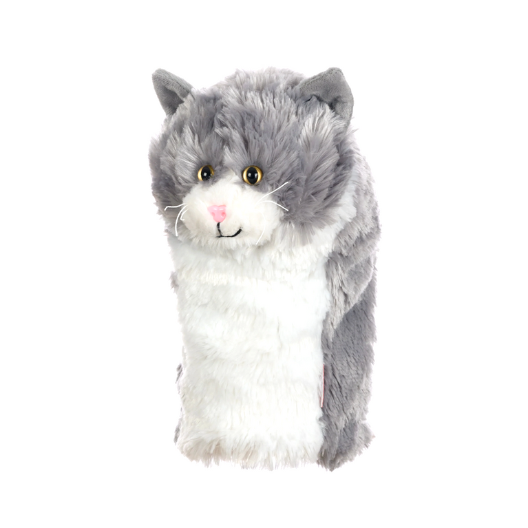 Daphne Grey & White Cat Driver Headcover