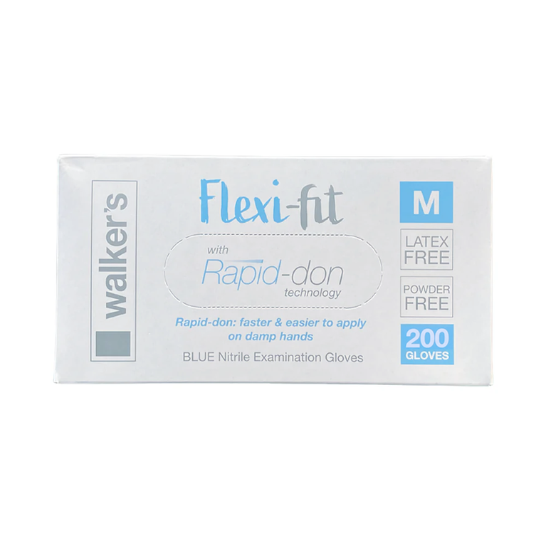 Flexi-Fit Nitrile Gloves. 