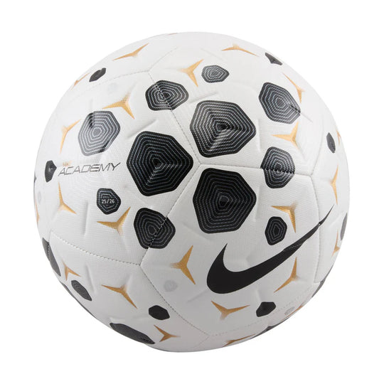 NIKE ACADEMY FOOTBALL WHITE/BLACK/GOLD