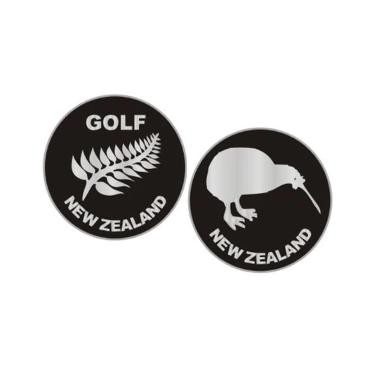 GOLF NEW ZEALAND BALL MARKERS