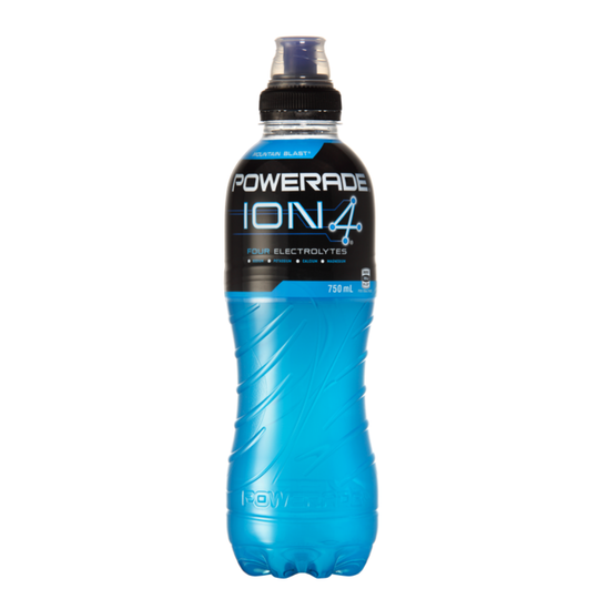 POWERADE MOUNTAIN BLAST 750ML PET BOTTLE - CASE OF 15