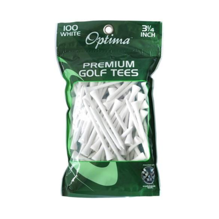 OPTIMA WOOD WHITE TEES - PKT 100