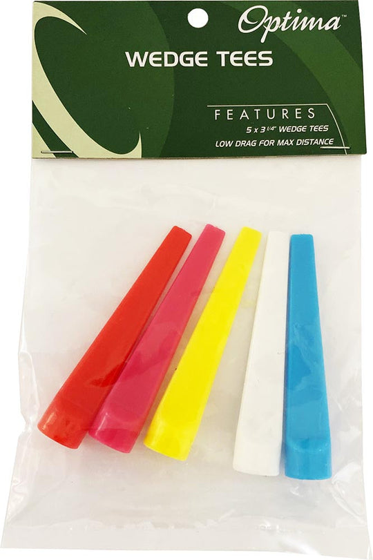 Optima Wedge Tees 5 Pack