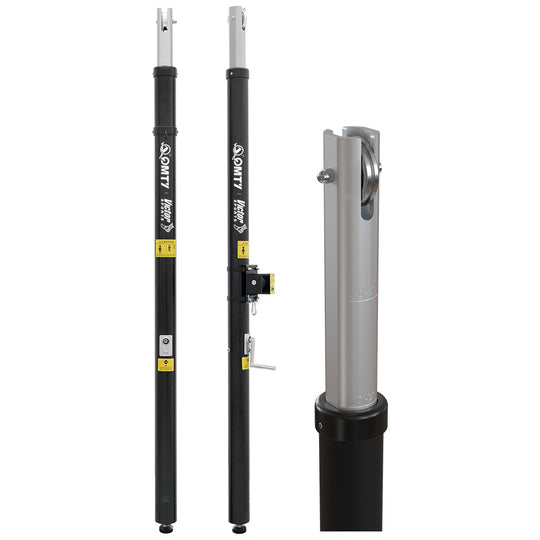 P280 INGROUND ALUMINIUM VOLLEYBALL POST
