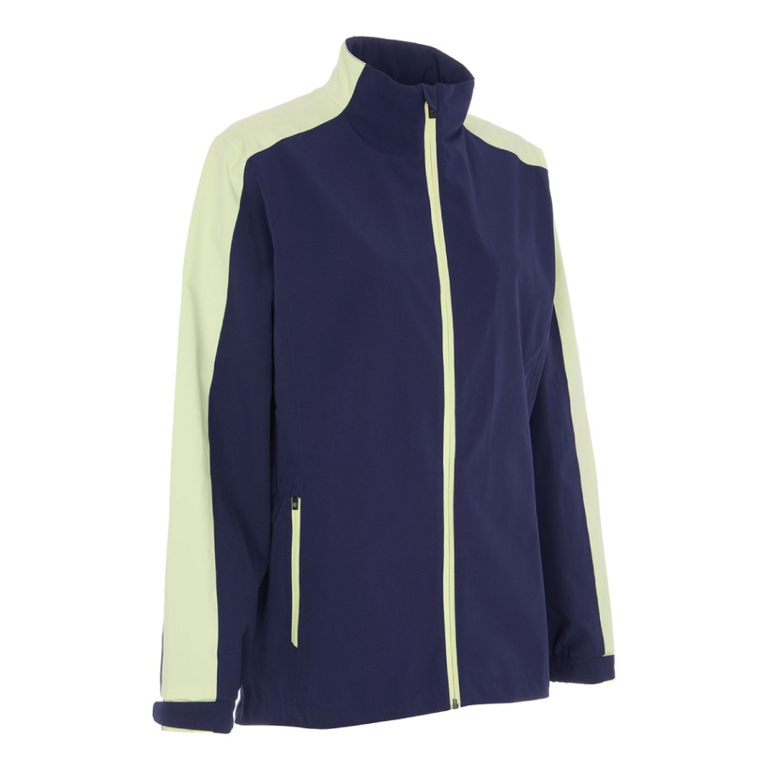 ProQuip Paige Jacket - Navy/Lime