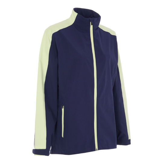 ProQuip Paige Jacket - Navy/Lime