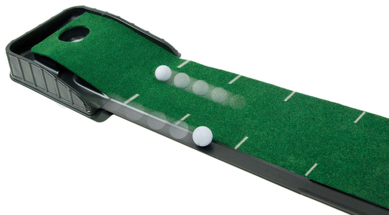 Optima 7 Foot Putting Mat with Ball Return