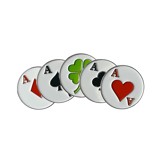 LUCKY GOLF BALL MARKERS