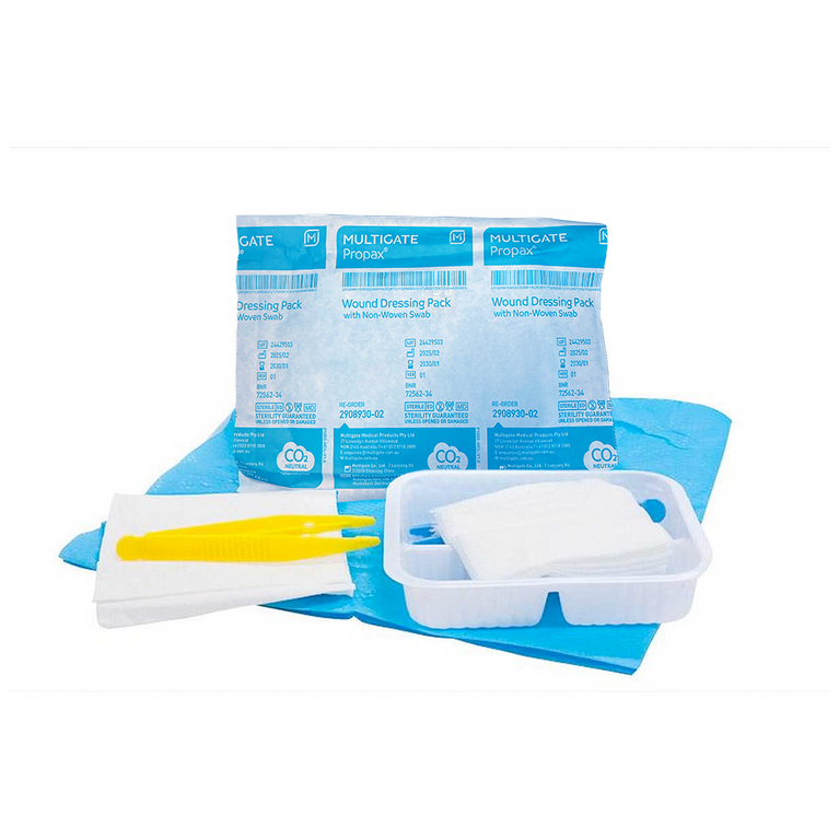 PROPAX GAUZE SWABS STERILE, 7.5cm x 7.5cm