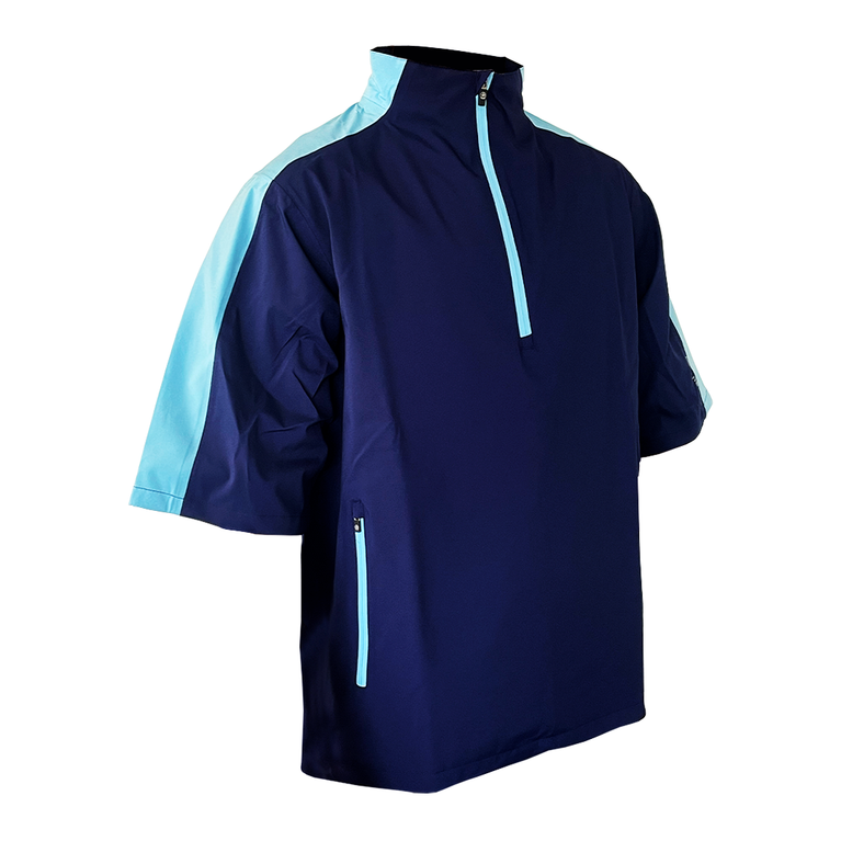 ProQuip Aqualite Pro Half Sleeve Jacket - Navy-Baltic Blue