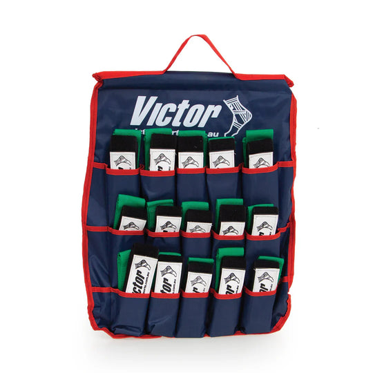 VICTOR TAG BELT SET (30) & HOLDER