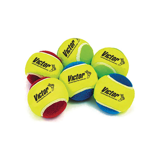 VICTOR TENNIS BALLS HALF COURT (12)