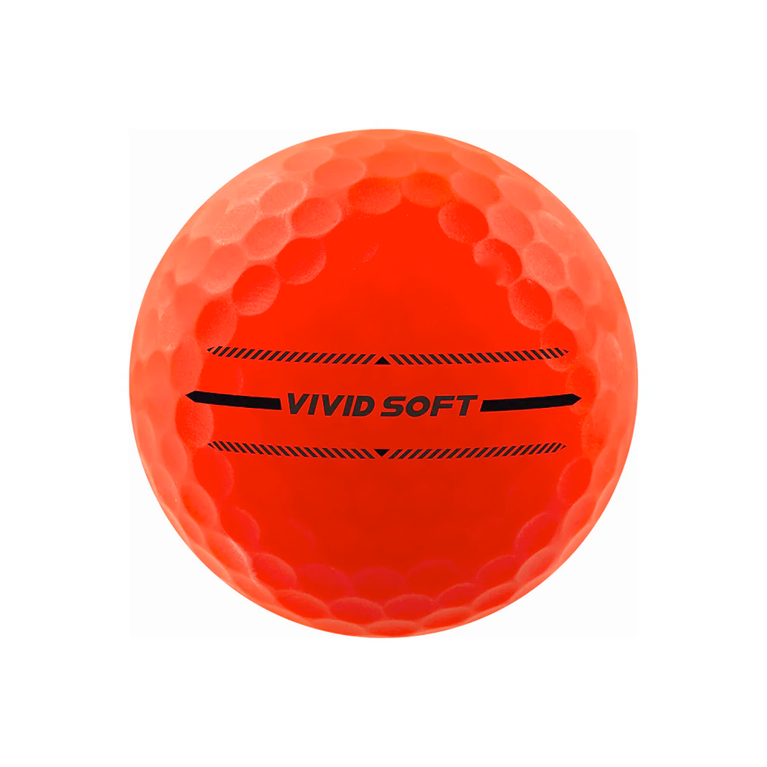 VOLVIK VIVID SOFT GOLF BALLS - 12 PACK