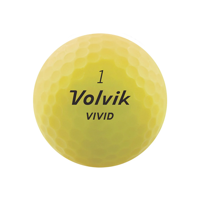 VOLVIK VIVID GOLF BALLS - 12 PACK