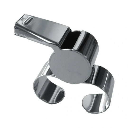 METAL FINGERGRIP WHISTLE