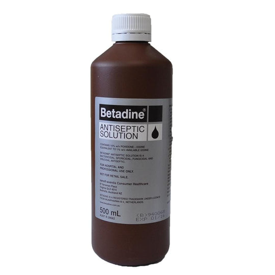 BETADINE 500ML ANTISEPTIC