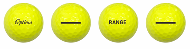 OPTIMA RANGE BALL GOLF BALL - 12 PACK
