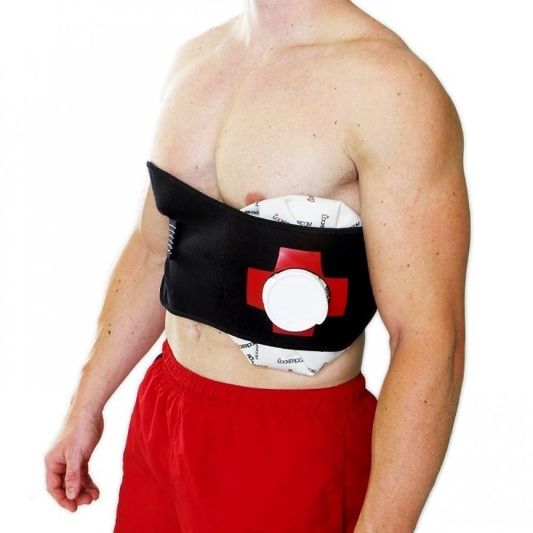 LOCKERROOM ICE MATE - REUSABLE ICE BAG WITH COMPRESSION DOUBLE BAG